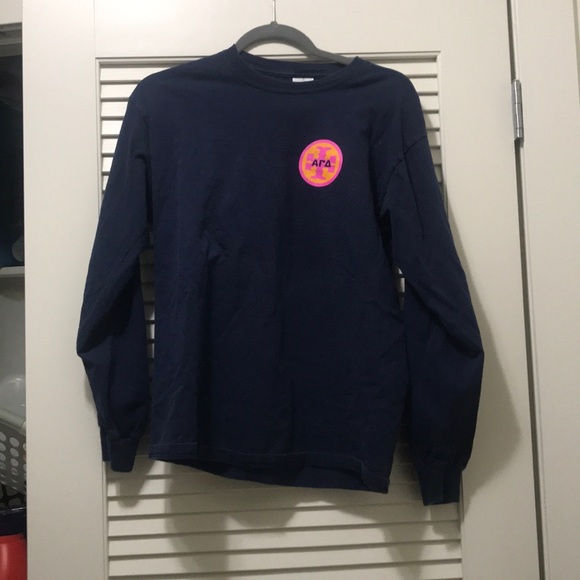 Alpha Gamma Delta long sleeve sorority t shirt - Picture 1 of 3